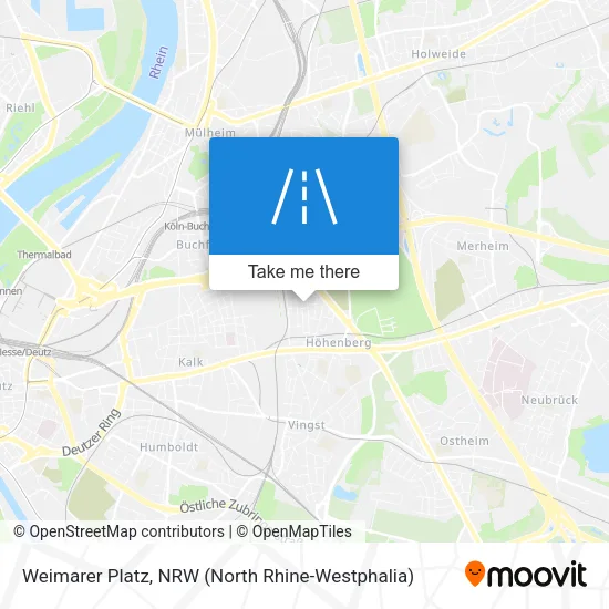 Карта Weimarer Platz