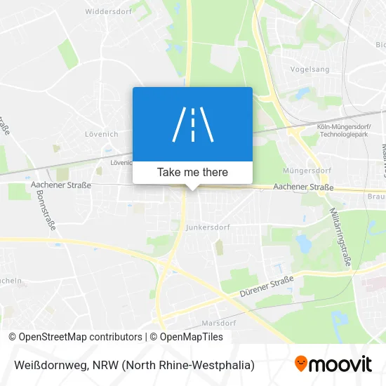 Карта Weißdornweg