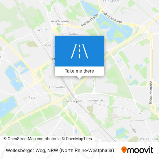 Wellesberger Weg map