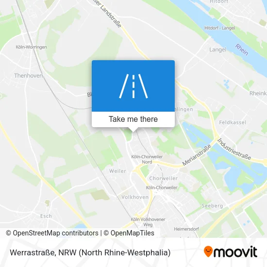 Werrastraße map