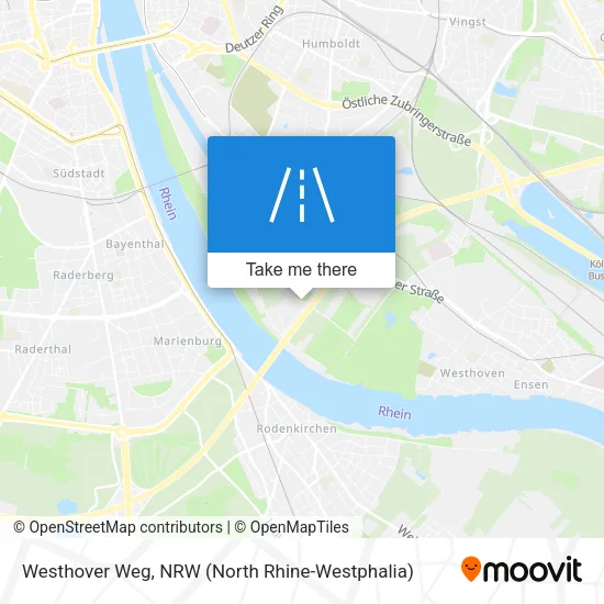 Карта Westhover Weg