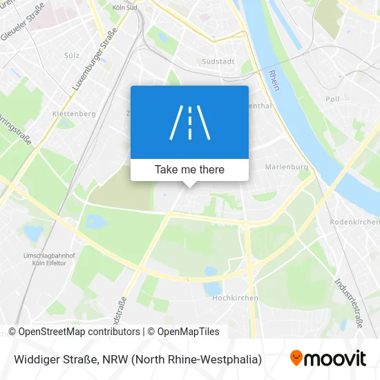 Widdiger Straße map