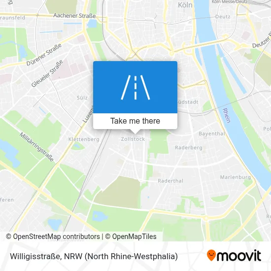 Willigisstraße map