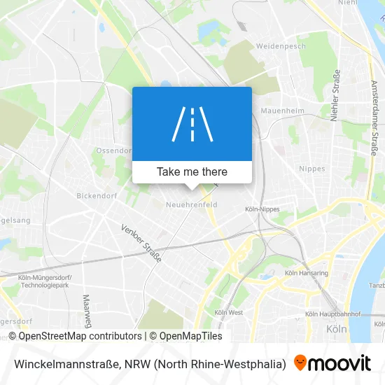 Winckelmannstraße map