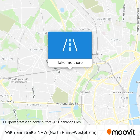 Карта Wißmannstraße