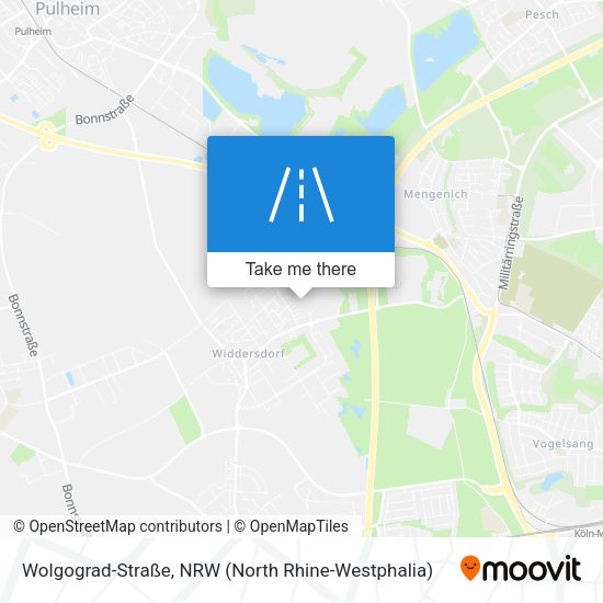 Wolgograd-Straße map