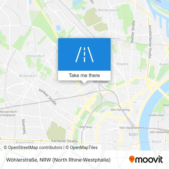 Карта Wöhlerstraße