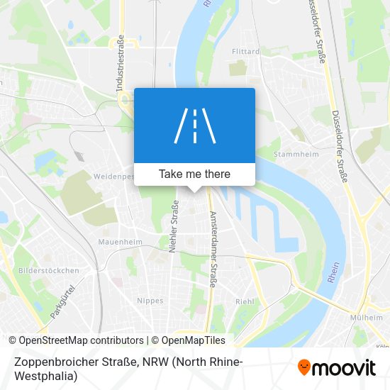 Zoppenbroicher Straße map