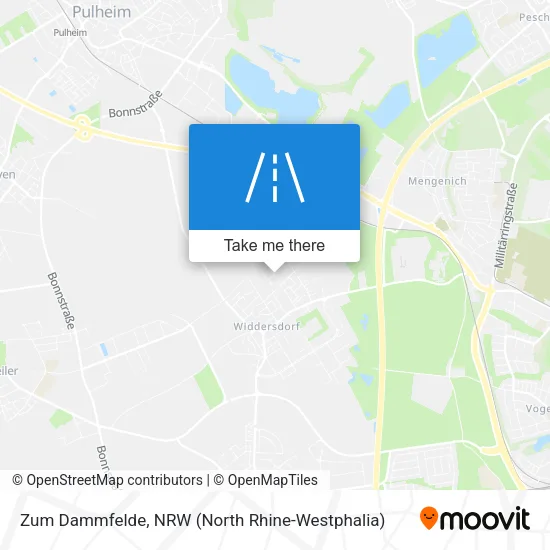 Карта Zum Dammfelde