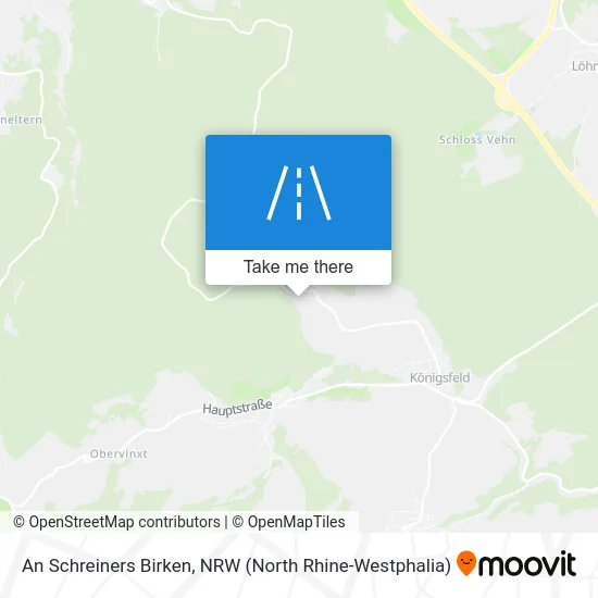 An Schreiners Birken map