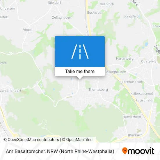 Am Basaltbrecher map