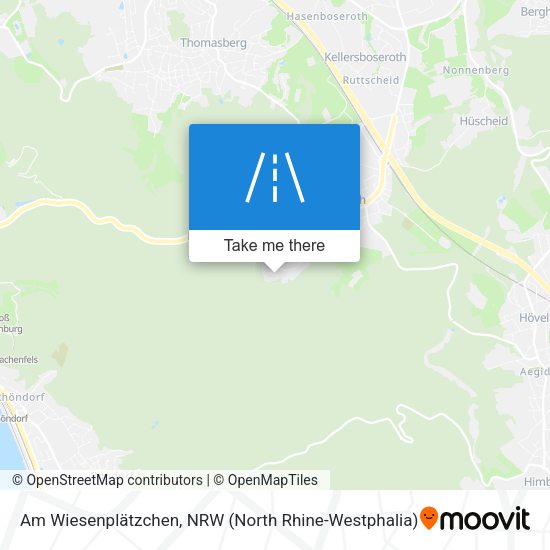 Am Wiesenplätzchen map