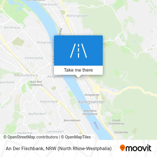 An Der Fischbank map