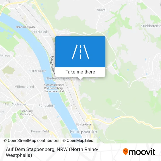 Карта Auf Dem Stappenberg