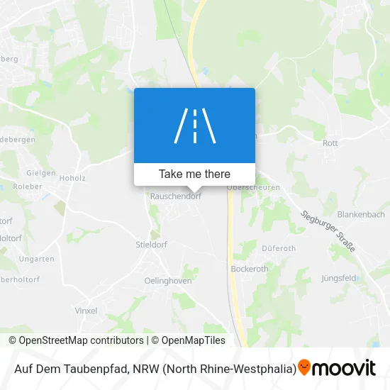 Карта Auf Dem Taubenpfad