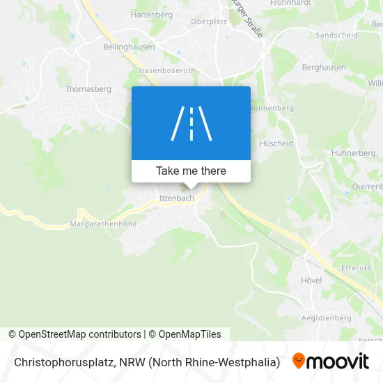 Christophorusplatz map