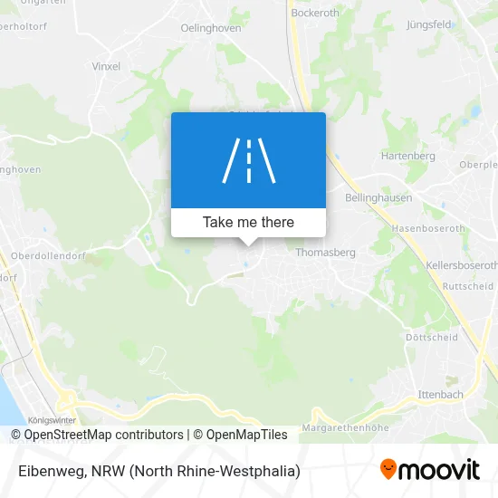 Eibenweg map