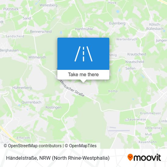 Händelstraße map