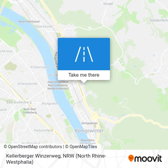 Kellerberger Winzerweg map