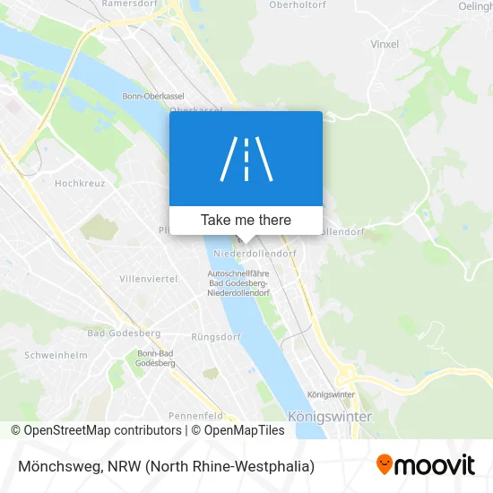 Карта Mönchsweg