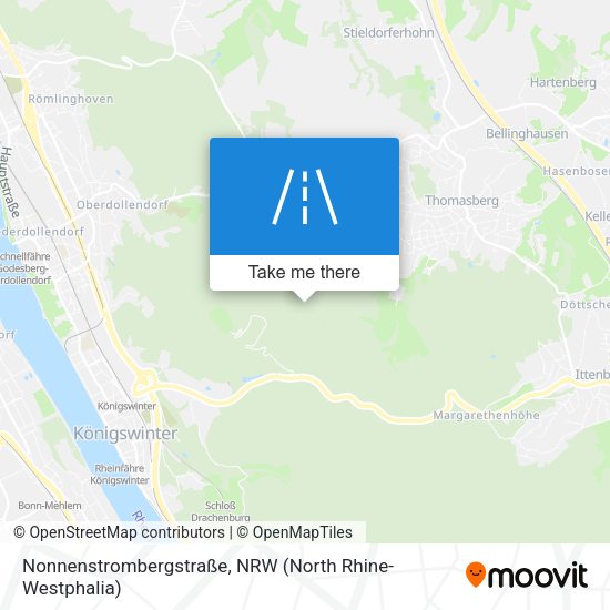 Nonnenstrombergstraße map