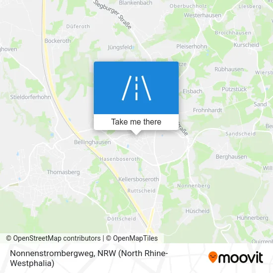 Карта Nonnenstrombergweg