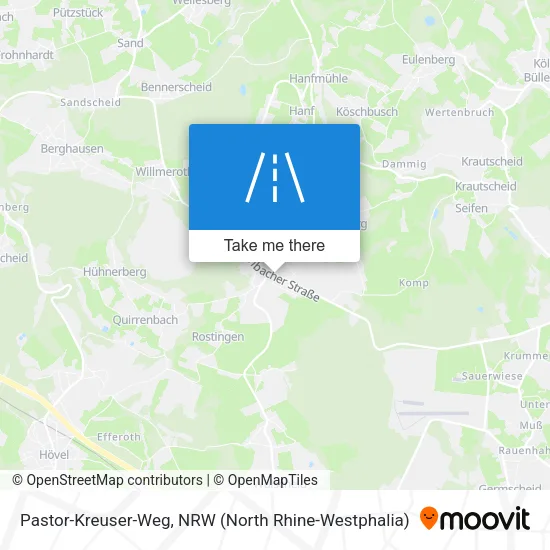 Карта Pastor-Kreuser-Weg