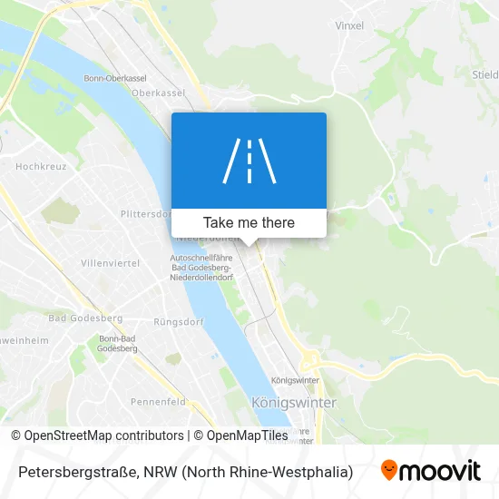 Petersbergstraße map