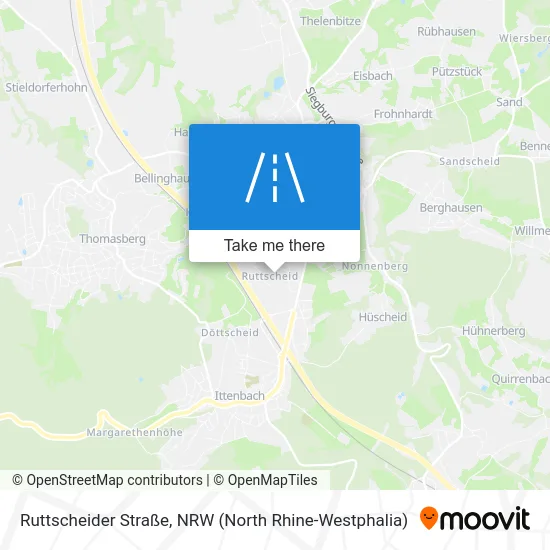 Ruttscheider Straße map