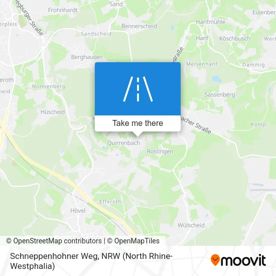 Карта Schneppenhohner Weg