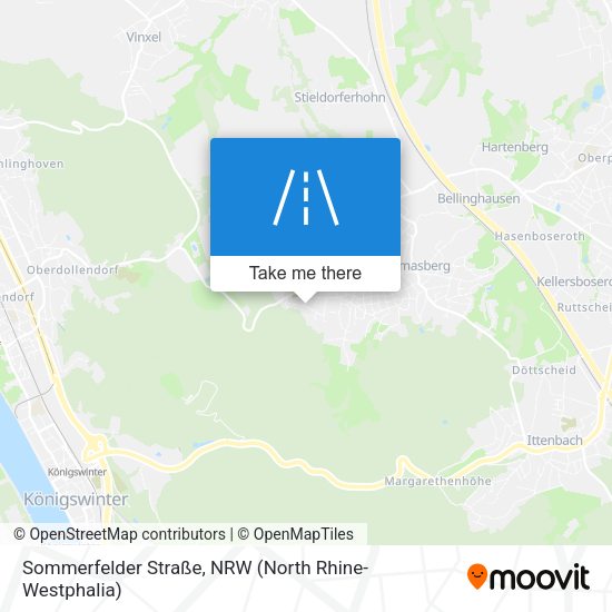 Sommerfelder Straße map