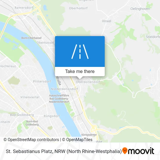 St. Sebastianus Platz map