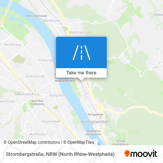 Strombergstraße map