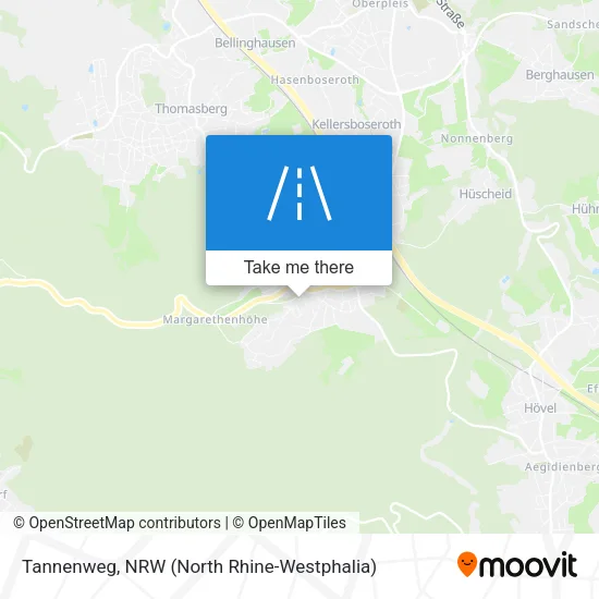 Карта Tannenweg