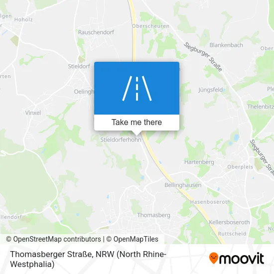 Thomasberger Straße map