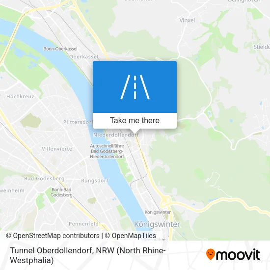 Карта Tunnel Oberdollendorf