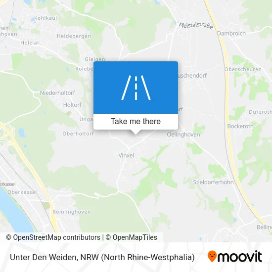 Карта Unter Den Weiden