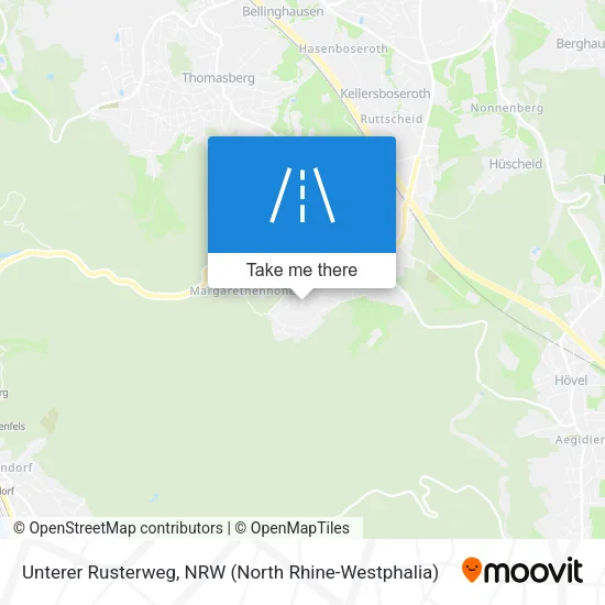 Карта Unterer Rusterweg