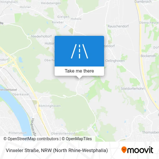 Vinxeler Straße map