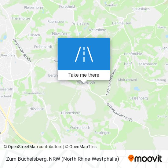 Zum Büchelsberg map