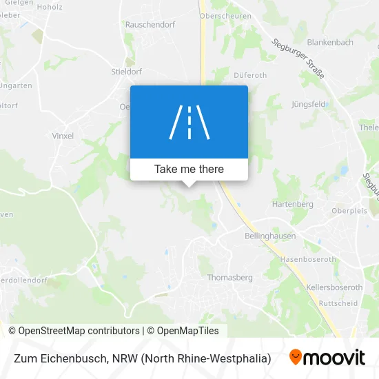 Карта Zum Eichenbusch