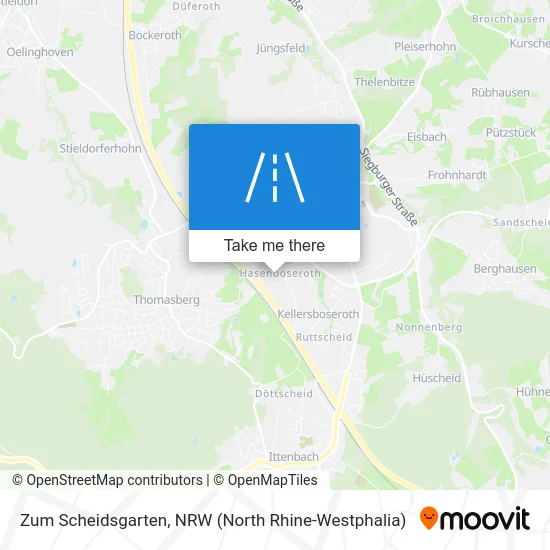 Zum Scheidsgarten map