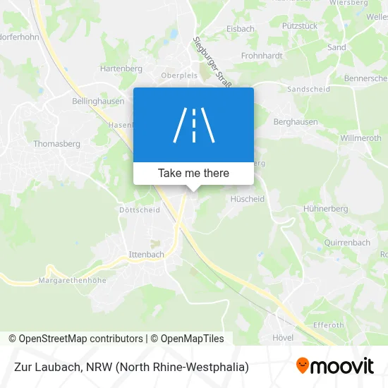 Zur Laubach map