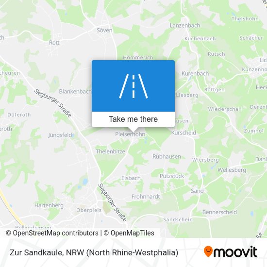 Zur Sandkaule map