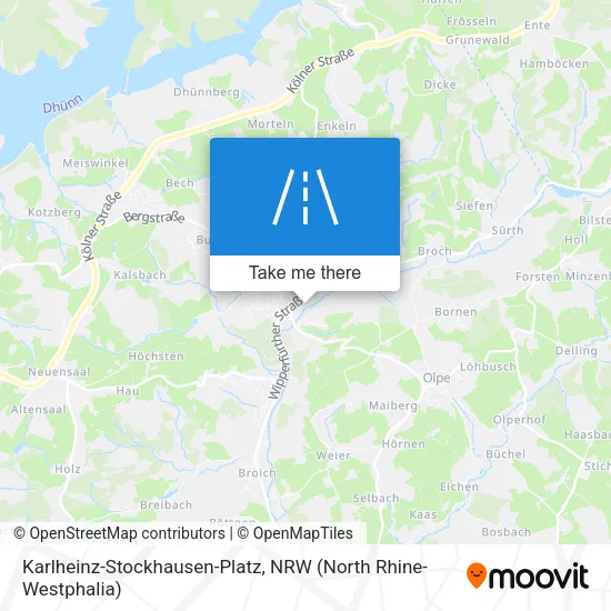 Карта Karlheinz-Stockhausen-Platz
