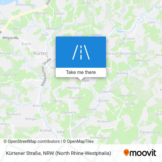 Kürtener Straße map