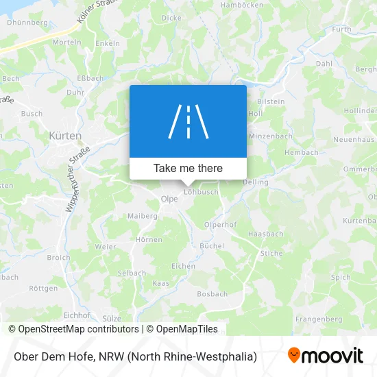 Карта Ober Dem Hofe
