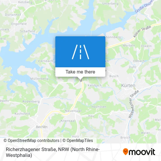 Richerzhagener Straße map