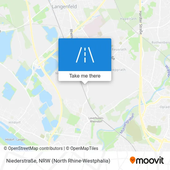 Карта Niederstraße