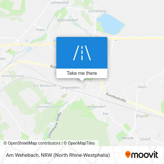 Am Wehebach map